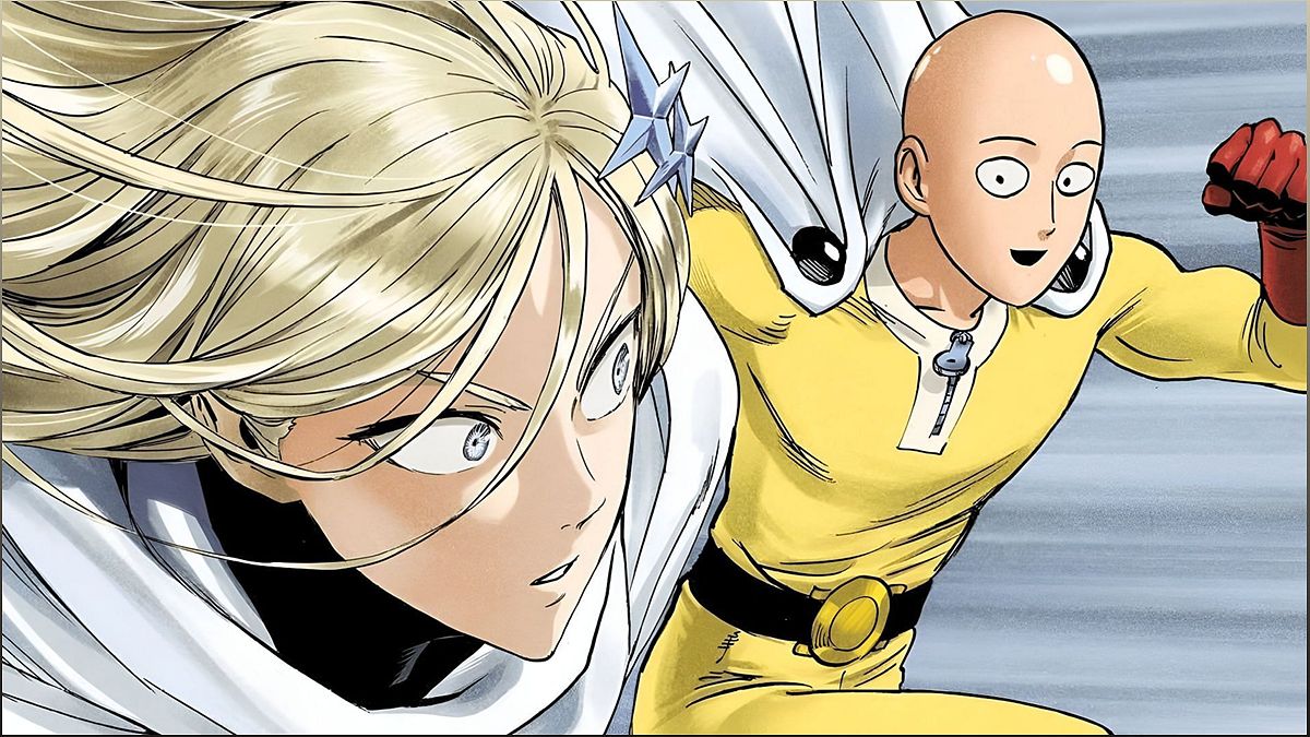 One Punch Man Chapter 203: Blast and Empty Void's Battle Revealed - 243367068