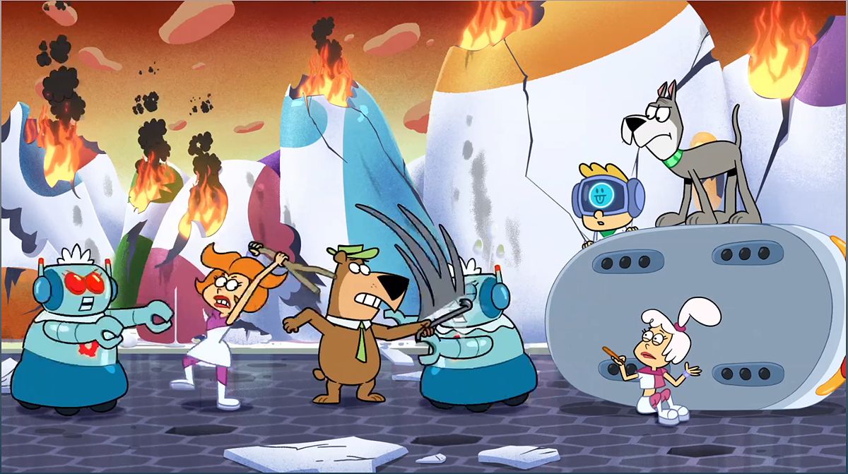 The Jetsons Meet the Jellystone Gang in Exciting Crossover Episode - 1486363796