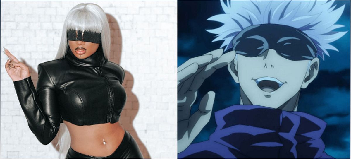 Megan Thee Stallion's Gojo Cosplay Sparks Demand for Gojo Satoru's Return in Jujutsu Kaisen - 1953666828